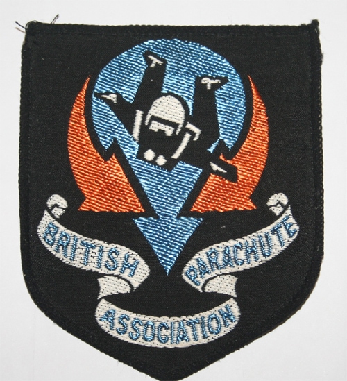 British Parachute Association 90mm Patch 